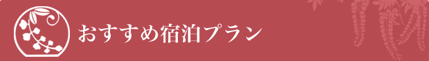 おすすめ宿泊プラン